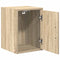 vidaXL - Garagewandkast - sonoma - bewerkt - hout - eikenkleurig