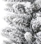 vidaXL - Kunstkerstboom - met - sneeuw - smal - 120 - cm - PVC - en - PE