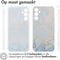 imoshion Hoesje Geschikt voor Samsung Galaxy A25 (5G) Hoesje Siliconen - imoshion Design hoesje - Meerkleurig / Blue Graphic