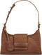 Burkely Casual Carly - Dames Schoudertas - Verstelbare schouderband - Cognac
