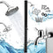 tectake® Buitendouche Ofanto - Solar - 35L - Warm Water tot 60°C - Zwart/Zilver