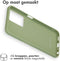 iMoshion Hoesje Geschikt voor Oppo A77 Hoesje Siliconen - iMoshion Color Backcover - groen