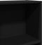 vidaXL - Boekenkast - 60x24x143 - cm - bewerkt - hout - zwart
