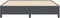 vidaXL - Bedbodem - Donkergrijs - 180x200 - cm - Korduroy - Stof