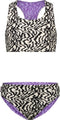 B. Nosy Meisjes Bikini - Reversible - Dierenprint - Zebra Banana