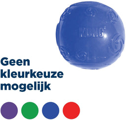 Kong Squeezz Ball - Honden Speelgoed - Piep en stuitereffect - Assorti (1 stuk)