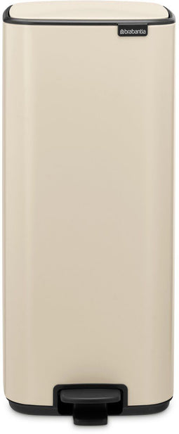 Brabantia Bo Pedaalemmer - 30 liter - Soft Beige - Soft-close - Cradle-to-Cradle® Brons
