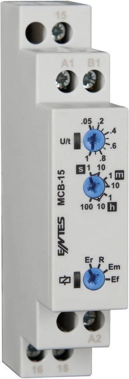 ENTES 101577 MCB-15 Tijdrelais Multifunctioneel 1 stuk(s) Tijdsduur: 0.05 s - 100 h 1x wisselcontact