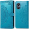 imoshion Hoesje Geschikt voor Oppo Reno 8 Lite Hoesje Met Pasjeshouder - imoshion Mandala Bookcase - Turquoise