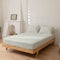 Senzatione Hoeslaken - Eenpersoons - 100% Katoen - Ecru - 090x200+30