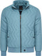 Mario Russo Aviation Jacket - Jas Heren - Waterafstotend - Steen Blauw - Maat L
