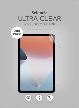 Selencia Tablet Screen protector - Geschikt voor Oppo Pad Air - Duo Pack Ultra Clear Screenprotector tablet
