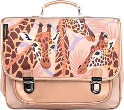 Caramel & Cie - Boekentas/Schooltas lagere school Giraffen - Medium
