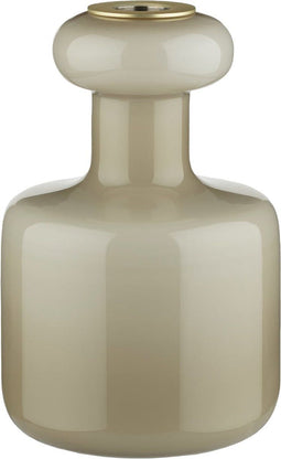 Marimekko - Plunta - Kaarsenhouder - Glas - 17cm - Clay
