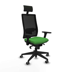 Bureaustoel met hoofdsteun Piqueras y Crespo 3D066G1 Groen