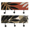 Wandkapstok DKD Home Decor Multicolour Ijzer Mangohout Tropisch Blad van een plant Coating 38 x 5...