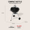 Weber Compact Kettle - Houtskoolbarbecue - Ø 57 cm - Zwart