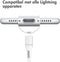 imoshion Kabel - Geschikt voor Lightning naar USB C - 1 meter - Oplader Kabel geschikt voor Apple iPhone 11/12/13/14 - Wit