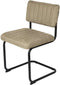 Feel Furniture - Luxe stoel - Ribbon - Taupe - 2 stuks