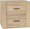 vidaXL - Nachtkastje - 50x39x47 - cm - sonoma - eikenkleurig