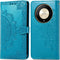iMoshion Hoesje Geschikt voor Honor Magic 6 Lite Hoesje Met Pasjeshouder - iMoshion Mandala Bookcase - Turquoise