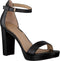 GUESS Omere - Dames Sandalen met Hak - Enkelriempje - Zwart - Maat 39