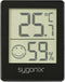Sygonix Thermo- en hygrometer Zwart