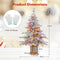 Coast Kunstkerstboom 120 cm - 100 LED Meerkleurig & Warmwit - Groen/Wit