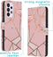 iMoshion Hoesje Geschikt voor Samsung Galaxy A33 Hoesje Met Pasjeshouder - iMoshion Design Softcase Bookcase - Roze / Pink Graphic