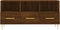 vidaXL - Tv-meubel - 102x36x50 - cm - bewerkt - hout - bruin - eikenkleur