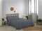 Noorse hoes Alexandra House Living QUTUN Donker grijs 180 x 220 cm