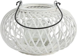 2x Countryfield Windlicht Lena S Wit