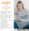 Cozy warmtekussen | Tove | Duurzaam & Draadloos | Infrarood | 45x60 cm | Cameo Pink| Grote Batterij