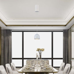 V-TAC VT-7794-W Designer plafondlampen - Designer hanglampen - IP20 - Witte behuizing - 8,5 Watt - 850 Lumen - 3000K - Modelnr: - VT-7794-W