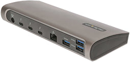 Startech.com TB4CDOCKUE - Thunderbolt 4 Dock - 3x Thunderbolt 4 poorten 96W USB Power Delivery
