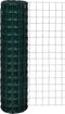 vidaXL - Euro - hek - 25x1,5 - m - staal - groen
