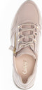Gabor 96.527 - Dames Sneakers - Lak met gouden details - Beige