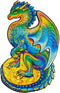 UNIDRAGON Houten Puzzel Voor Volwassenen Dier - Beschermende Draak - 330 stukjes - King Size 27x44 cm