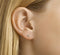 Marie Celeste - Oorknoppen - Bloem zirkonia 4,5 mm - Goud
