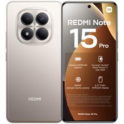 Xiaomi Redmi Note 15 Pro - Smartphone - 8GB RAM - 256GB opslag - Zilver