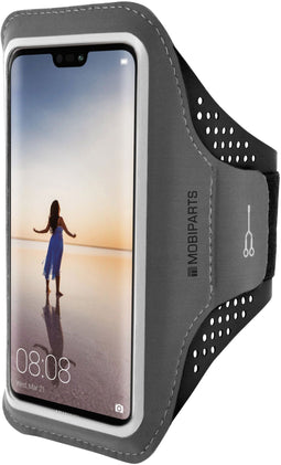 Mobiparts - Huawei P20 Lite - Comfort Fit Sport Armband - Zwart