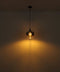 Globo Maxy - hanglamp - zwart smoke glas - Ø 29cm - E27 - 15548H1