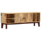 vidaXL - Tv-meubel - 130x30x46 - cm - massief - ruw - mangohout