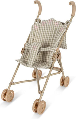 Konges Sløjd Poppenwagen/Doll Stroller/Buggy - Tea Check