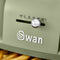 Swan Retro Airfryer 6 Liter – Frituren op een Gezonde Manier – Groen