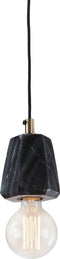 Kave Home Bray - Plafondlamp - Keramiek - Zwart