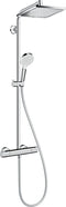 Hansgrohe Crometta E - Showerpipe - EcoSmart 9 l/min - 240mm - Chroom