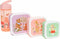 BEAU by Bo Petit Monkey Back to School set - Snackdozen/Drinkfles - Animals Picnic