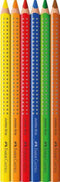 Faber-Castell kleurpotloden - Jumbo Grip - 6 stuks - FC-110906