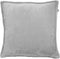 Dutch Decor CILLY - Sierkussen fleece 45x45 cm - Micro Chip - lichtgrijs - Inclusief binnenkussen